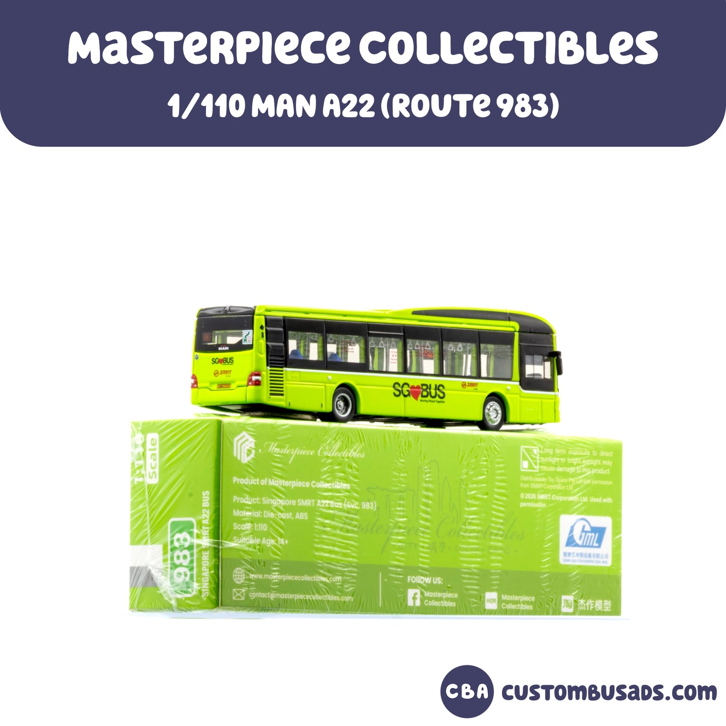 1/110 MAN A22 SMRT Service 983