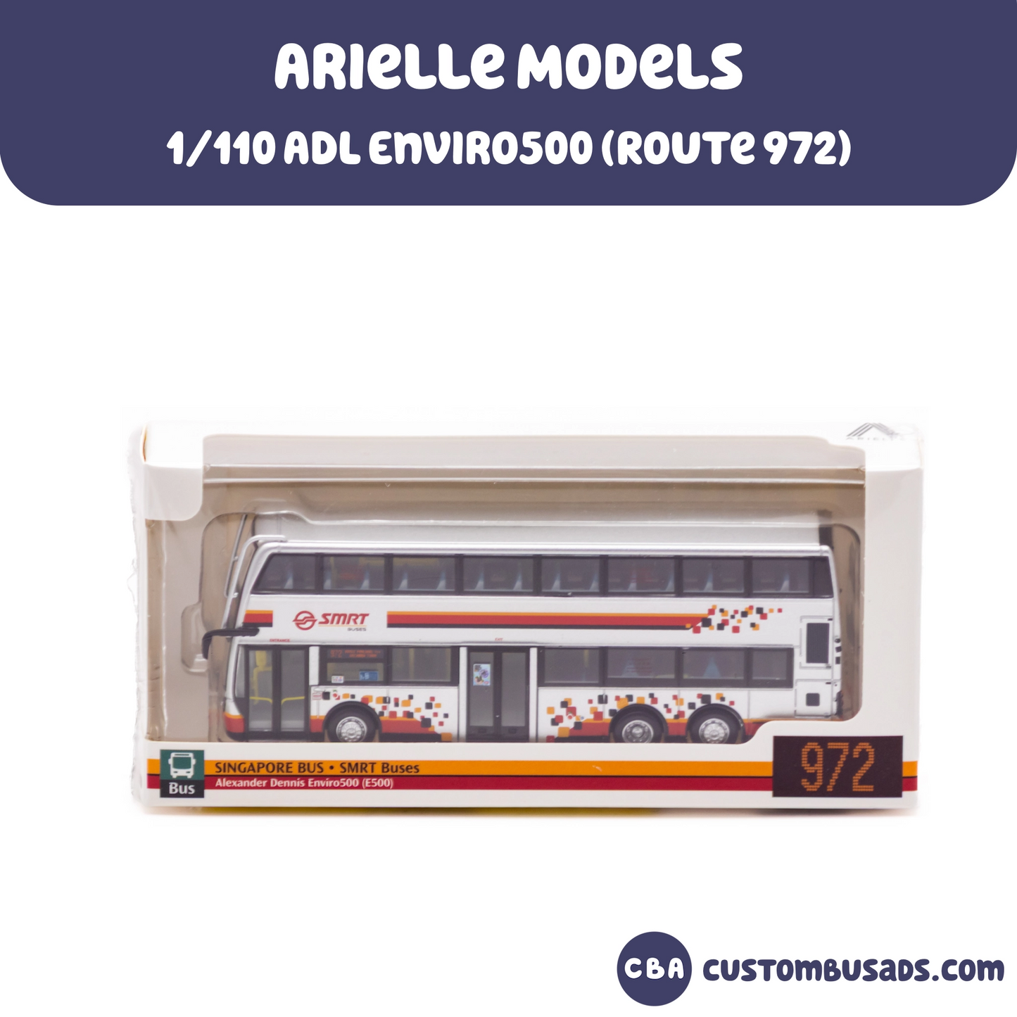1/110 Alexander Dennis Enviro500 SMRT 972 (Arielle Models)