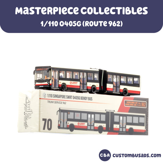 1/110 Mercedes-Benz O405G (Hispano Habit) SMRT Service 962