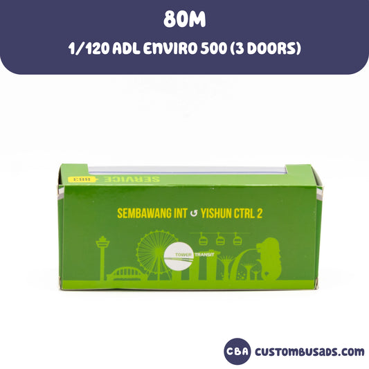 1/120 ADL E500 (3 Doors) Service 883 (80M)