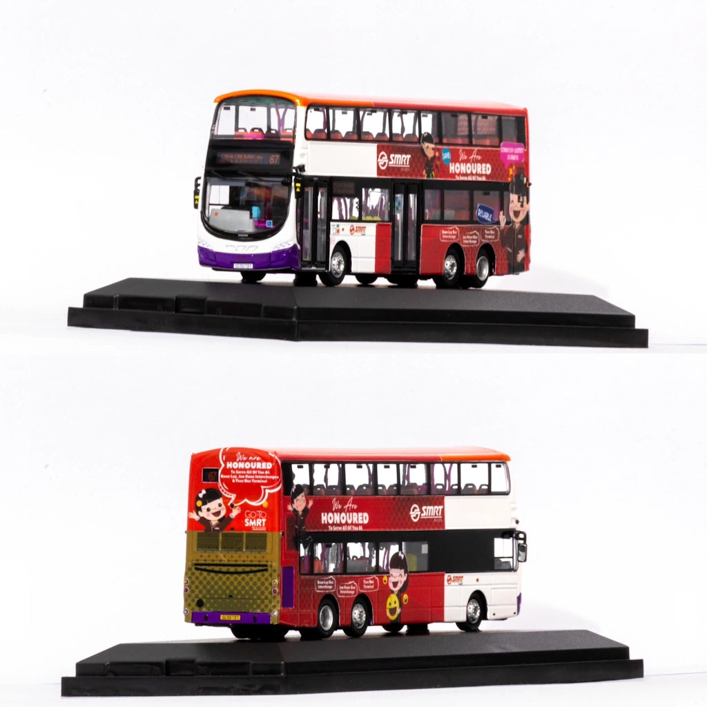 1/76 Volvo B9TL (SBST Livery)