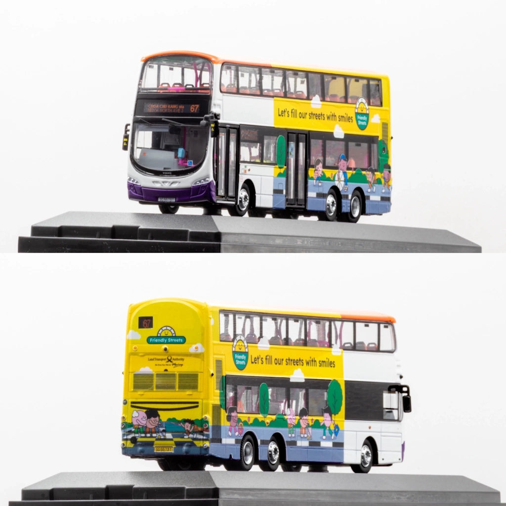 1/76 Volvo B9TL (SBST Livery)