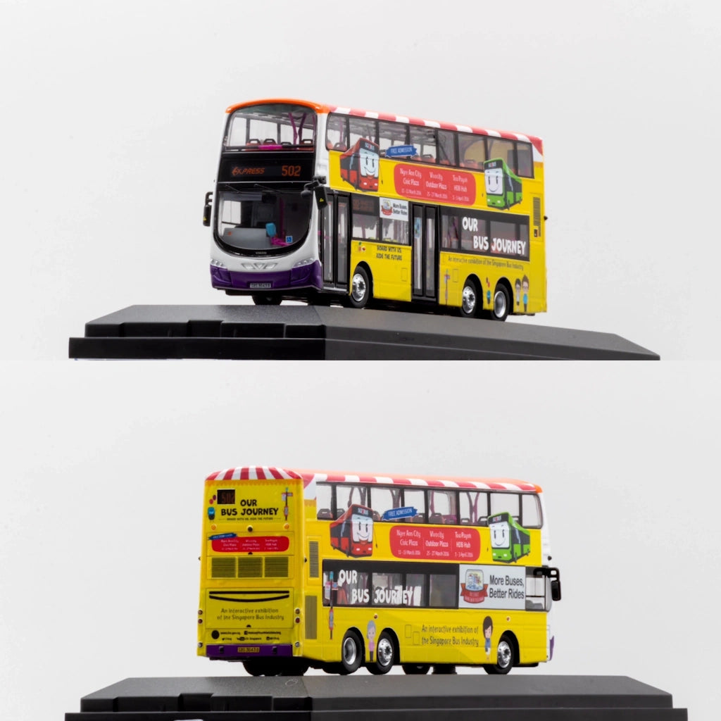1/76 Volvo B9TL (SBST Livery)